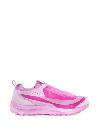11 By Boris Bidjan Saberi x Salomon Bamba2 Low zip-up sneakers - Pink