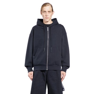44 Label Group Felpa con cappuccio classica 44 con zip