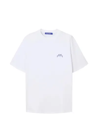 A-COLD-WALL* Spin logo-print cotton T-shirt - White