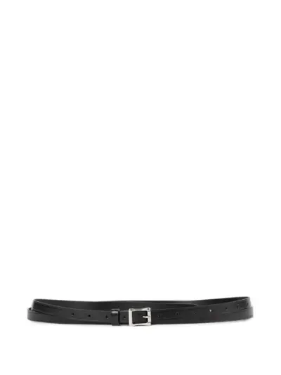 Ann Demeulemeester Adonica calf leather belt - Black