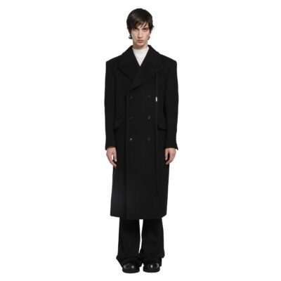Ann Demeulemeester Jake Double-Breasted High Comfort Coat