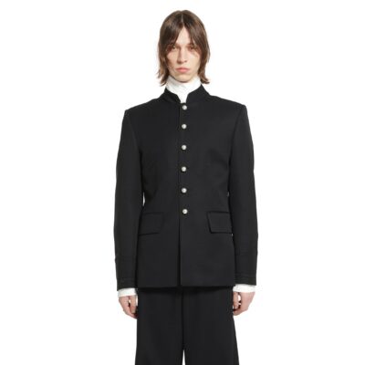 Ann Demeulemeester Martin Straight Diplomatic Jacket