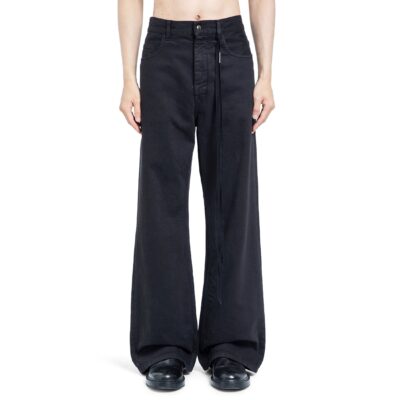 Ann Demeulemeester Modest 5 Pockets Relaxed Flared Trousers