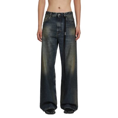 Ann Demeulemeester Modest Relaxed Flared Jeans