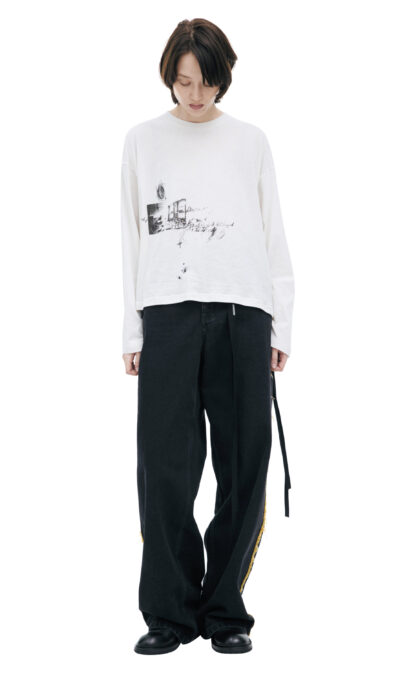 Ann Demeulemeester Printed Longsleeve T-shirt