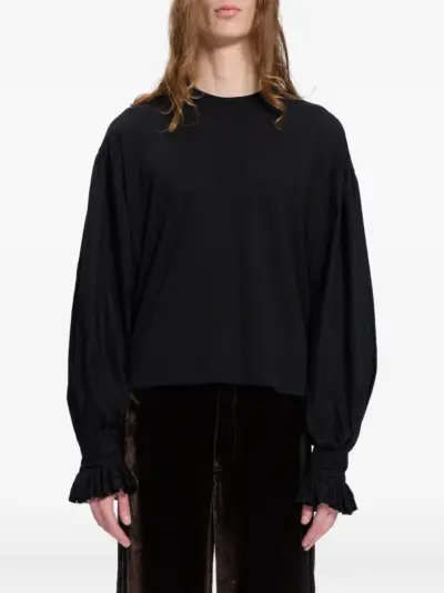 Ann Demeulemeester crew-neck T-shirt - Black