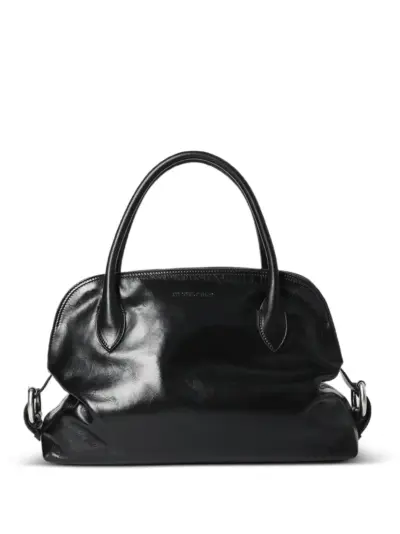 Ann Demeulemeester medium Birita leather tote bag - Black