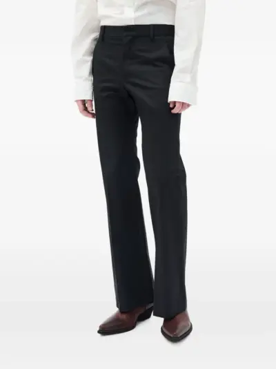 Ann Demeulemeester tailored trousers - Black