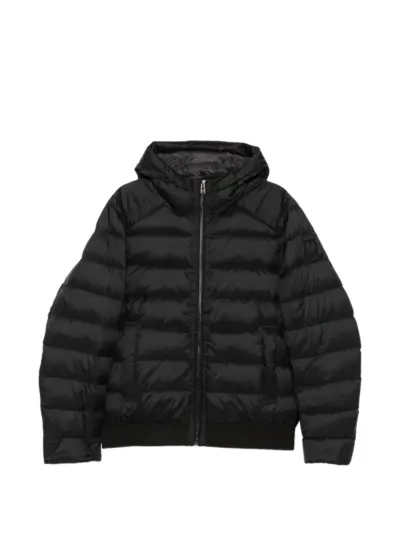 Belstaff Compact quilted hooded jacket - Black
