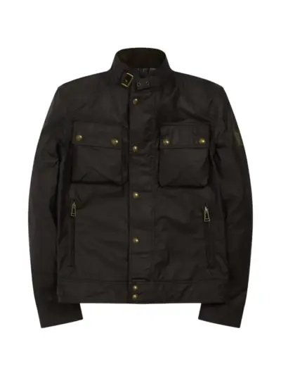 Belstaff Racemaster high-neck jacket - Black
