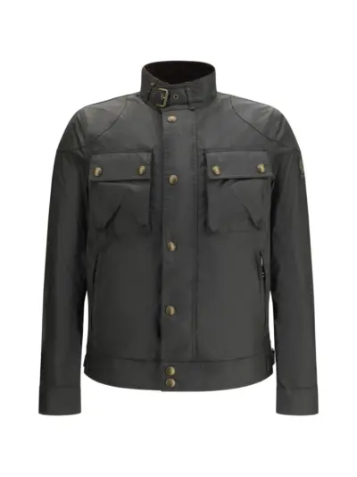 Belstaff Racemaster waxed cotton jacket - Green
