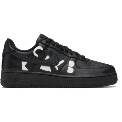 Black Comme des Garçons Black Nike Edition Air Force 1 Low Retro SP Sneakers