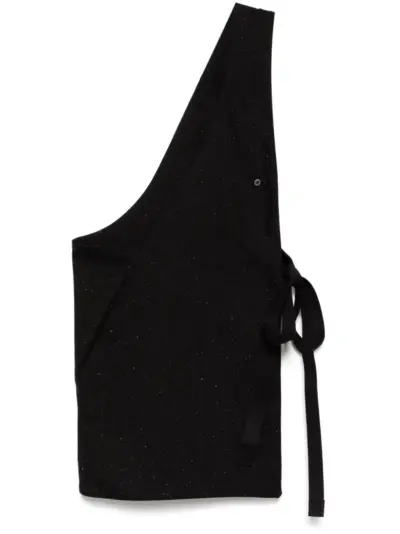 Boris Bidjan Saberi deconstructed gilet - Black