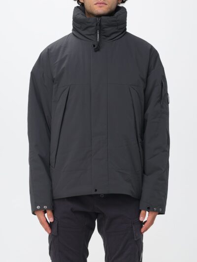 C. P. COMPANY Funnel-Neck Padded Jacket in Recycled Polyester