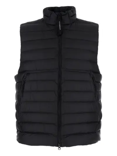 C.P. Company D.D. Shell down Lens gilet - Black