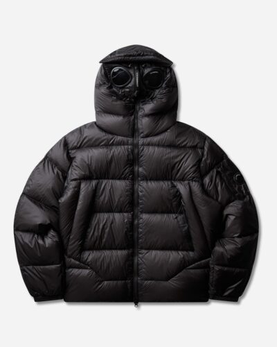C.P. Company Men s D.D. Shell Explorer Lens Down Jacket Black