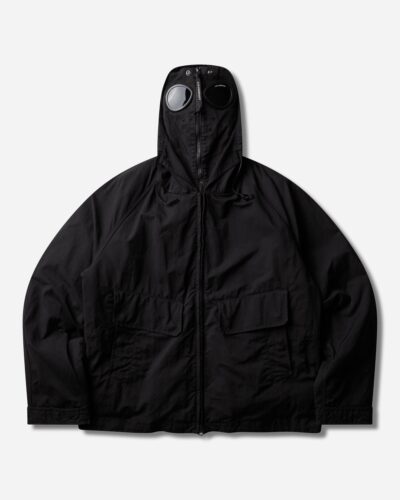 C.P. Company Men s Twill Mixed Explorer Jacket Black