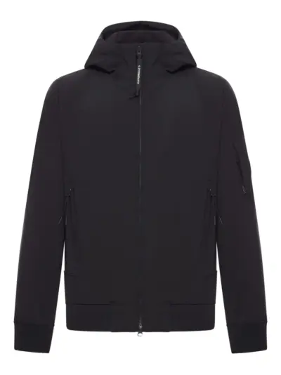 C.P. Company Shell-R Lens Hooded Jacket - Black