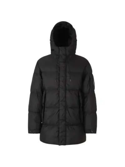 C.P. Company down shield lens padded jacket - Black
