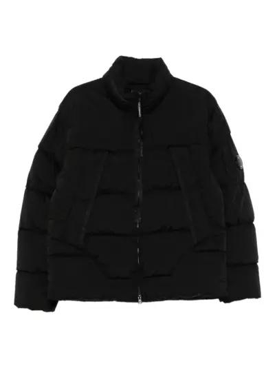 C.P. Company quilted panelled jacket - Black