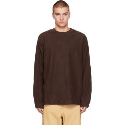 CASEY CASEY Brown Workwear Sweatshirt