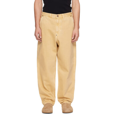 CASEY CASEY Yellow Leonardo Denim Jeans