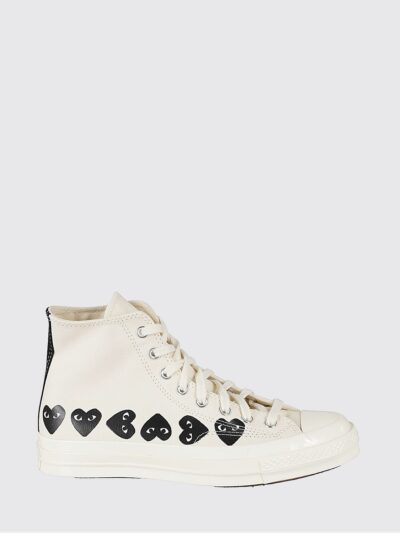 COMME DES GARÇONS PLAY X CONVERSE Sneakers Men color White
