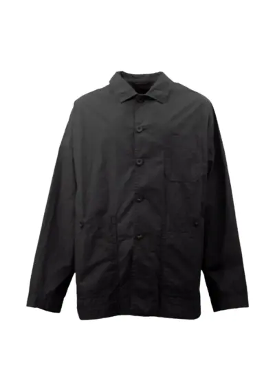 Casey Casey button-up patch-pocket jacket - Brown