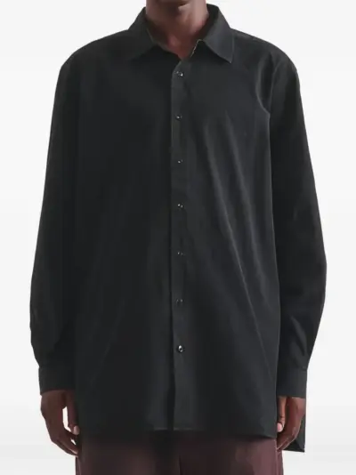 Casey Casey long-sleeve button-down shirt - Black