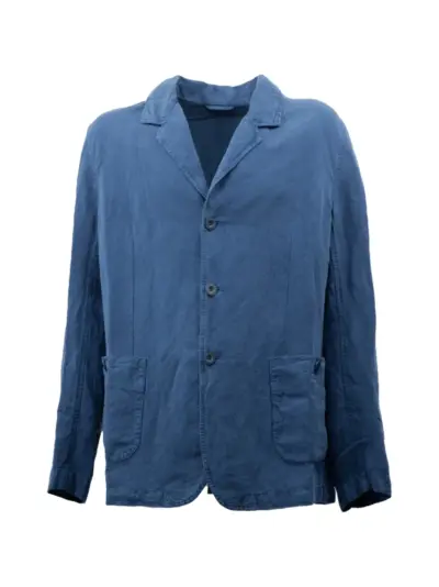 Casey Casey notched-lapels single-breasted blazer - Blue
