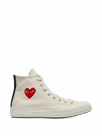 Comme Des Garçons Play x Converse Chuck Taylor All Star '70 heart-print sneakers - White