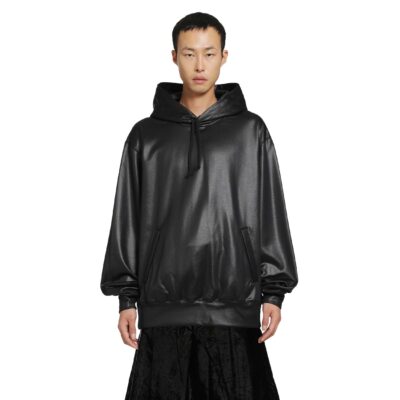 Comme des Garçons Coated Cotton Hoodie