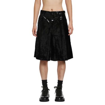 Comme des Garçons Glossy Canvas Shorts