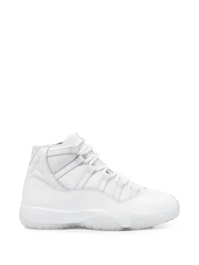 Comme des Garçons Homme Plus leather high-top sneakers - White