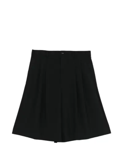 Comme des Garçons Homme Plus pleated tailored shorts - Black