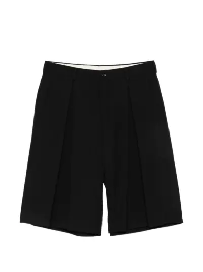 Comme des Garçons Homme Plus wool shorts - Black