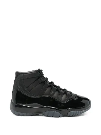 Comme des Garçons Homme Plus x Air Jordan 11 leather sneakers - Black
