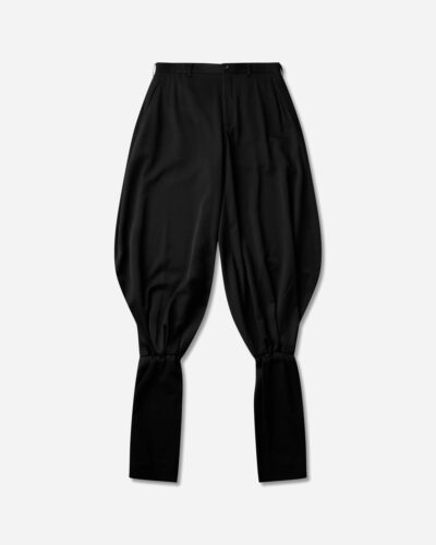 Comme des Garçons Men s Balloon-Hem Layered Pants Black