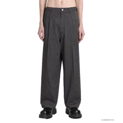 Comme des Garçons Pleated Cotton Pants