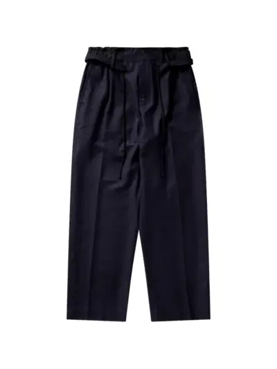 Craig Green belted wool trousers - Black