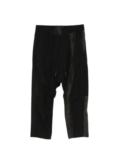 D HYGEN striped trousers - Black
