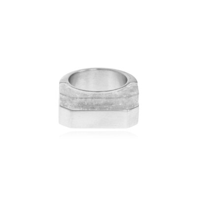 DRKSHDW by Rick Owens Double Crystal Hollywood Ring