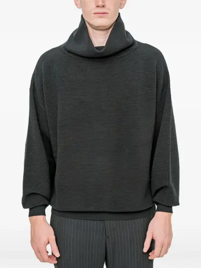Devoa Cromagnon ribbed wool sweater - Grey