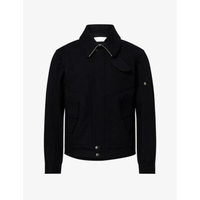 Dries Van Noten Mens Dries Van Noten Vince Cotton-Twill Jacket