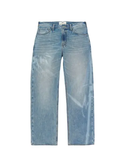 Feng Chen Wang x Lee bamboo laser-print jeans - Blue
