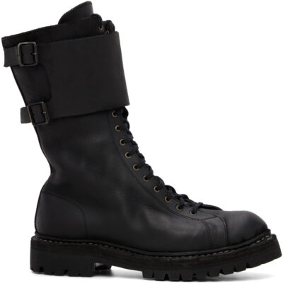Guidi Black Lace 24 Boots