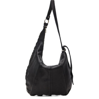 Guidi Black Leather Bag