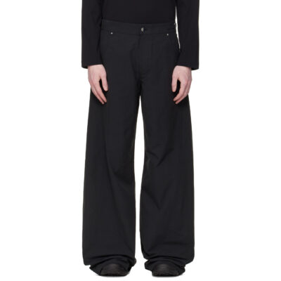 HELIOT EMIL Black Sella Trousers