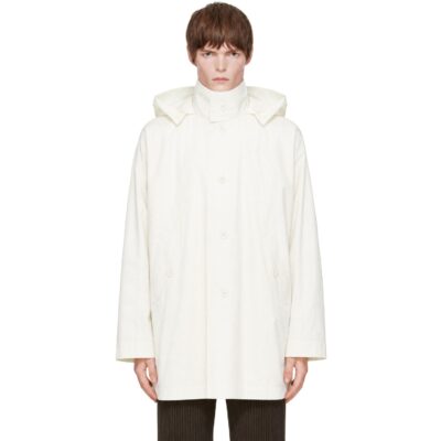 HOMME PLISSÉ ISSEY MIYAKE Off-White October Split Blouson Jacket