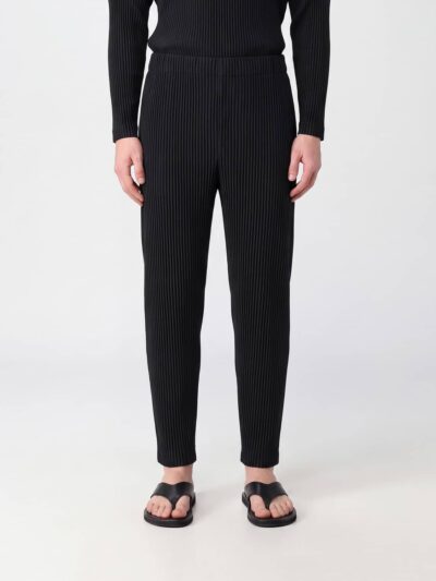 HOMME PLISSE' ISSEY MIYAKE Pants Men color Black